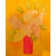 Maison Huit Huile sur toile, Folk / Art Naïf DSC04509 - Lilacs in a vase variation